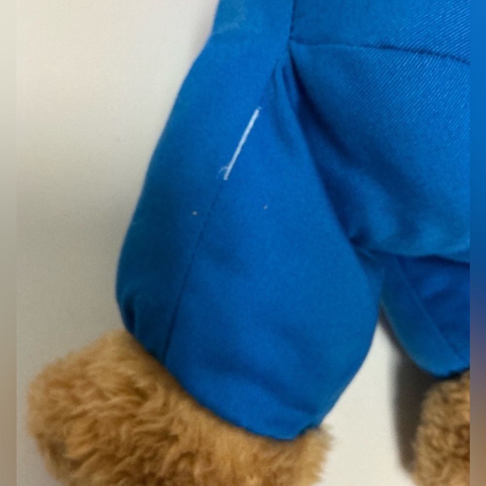 BERENSTAIN BEARS- BROTHER BEAR with Red Shirt and Blue Overalls- Vintage - Picture 7 of 13